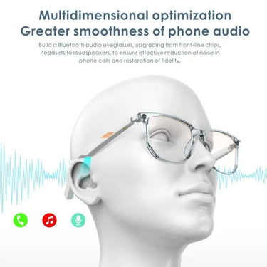 Bluetooth Mobile Phone Smart Glasses Voice Call Music Anti